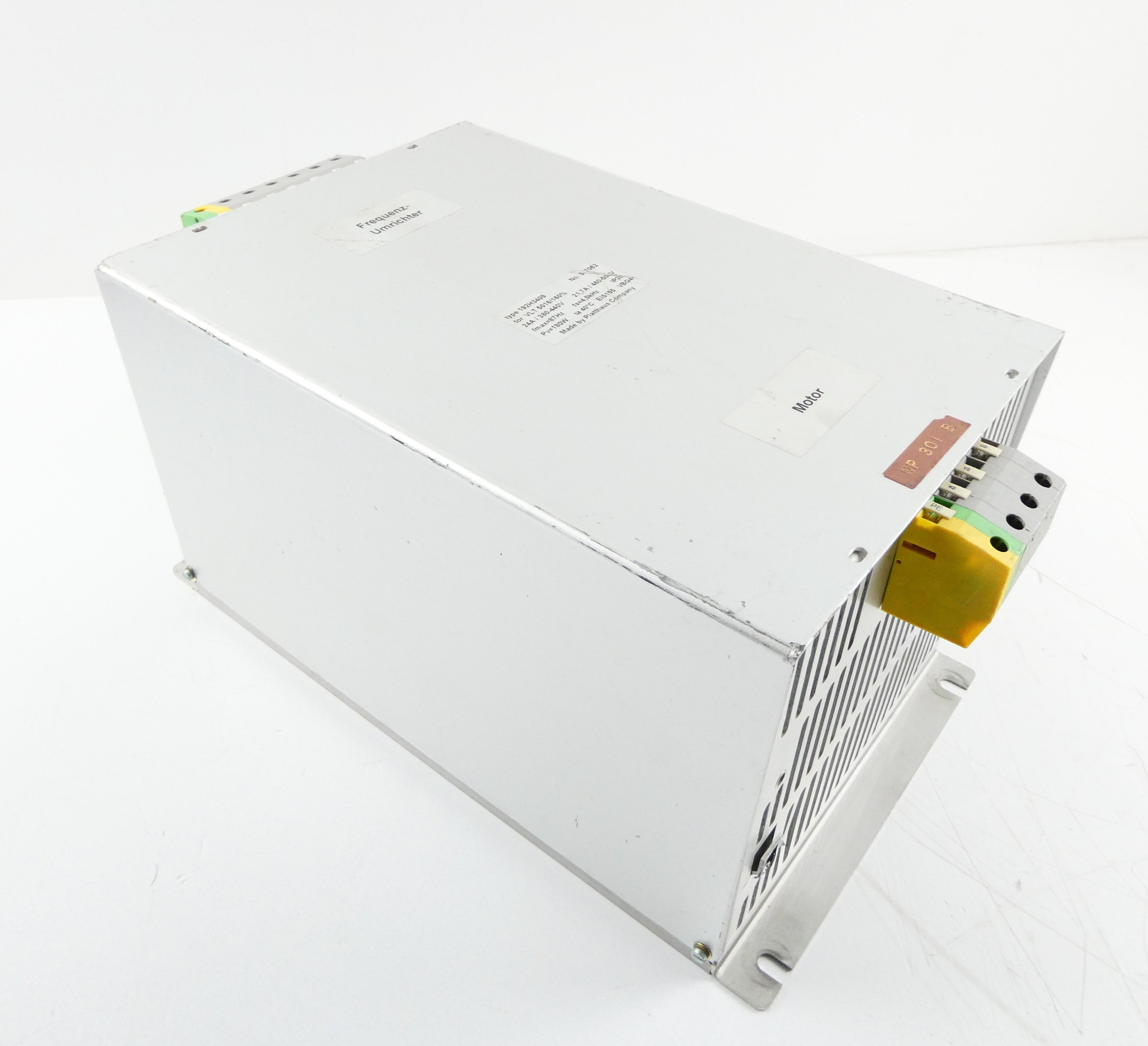 PLATTHAUS COMPANY Type: 192H3409 for VLT5016/160% NETZFILTER