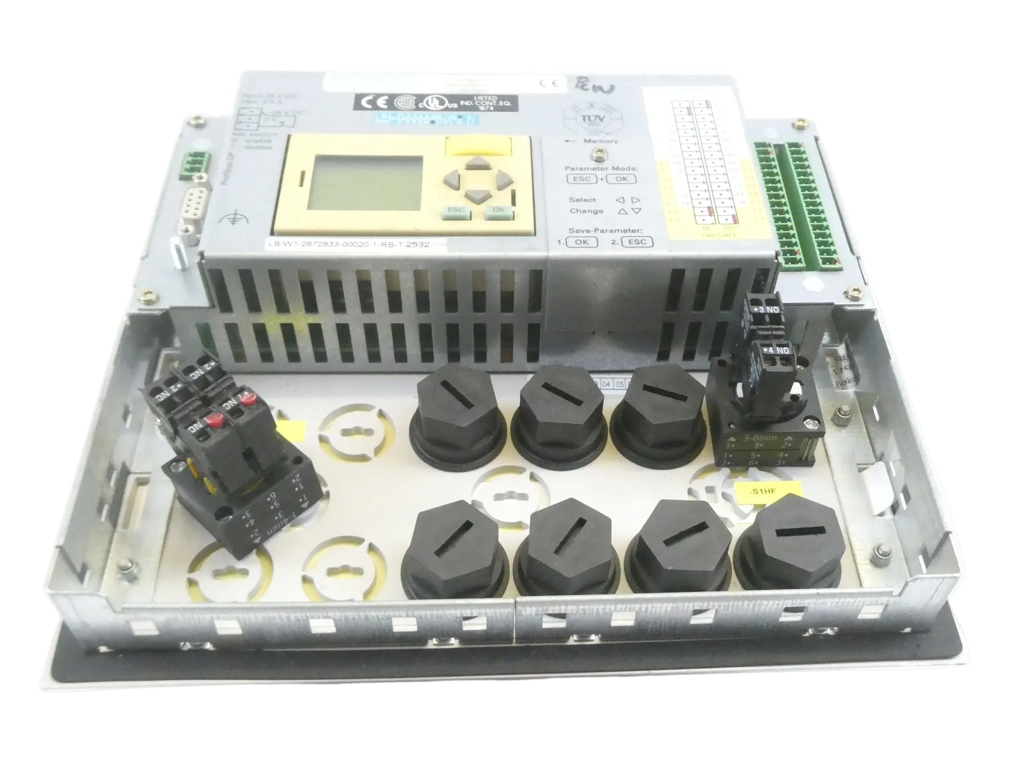 SIEMENS 6AV3688-4CX02-0AA0 PROFIsafe _SIMATIC PP17-I PUSH BUTTON PANEL S/N: 000003400