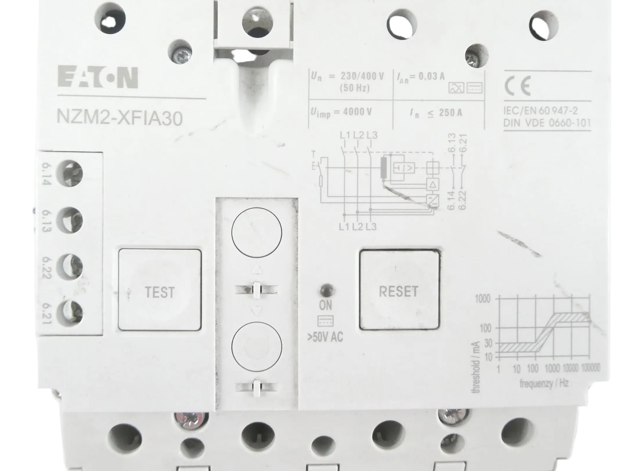 EATON GB14048.2 + NZM2 + NZM2-XFIA30 LEISTUNGSSCHALTER