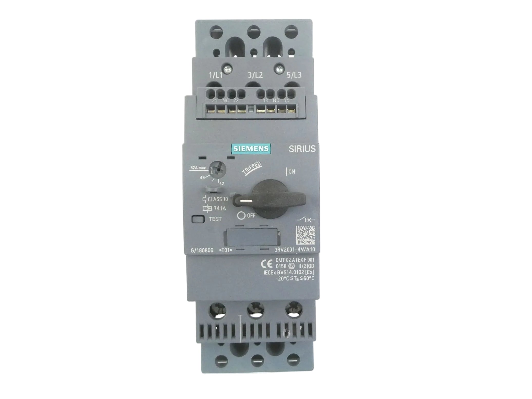 SIEMENS 3RV2031-4WA10 LEISTUNGSSCHALTER *E01*