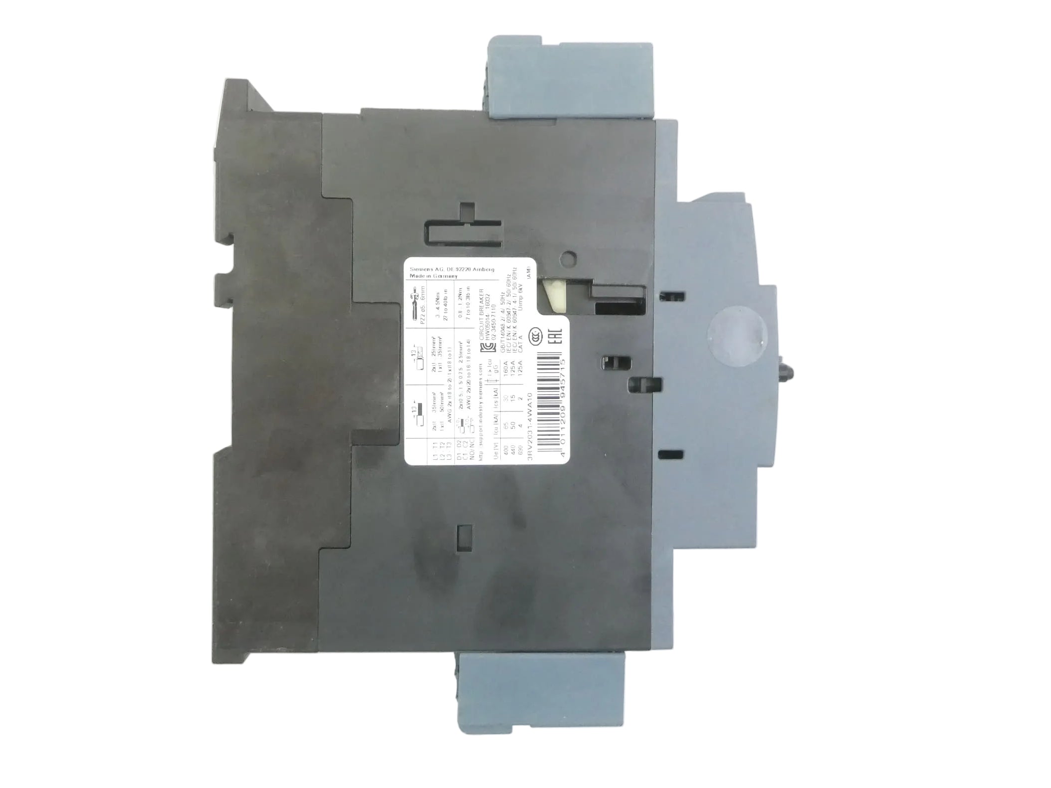 SIEMENS 3RV2031-4WA10 LEISTUNGSSCHALTER *E01*