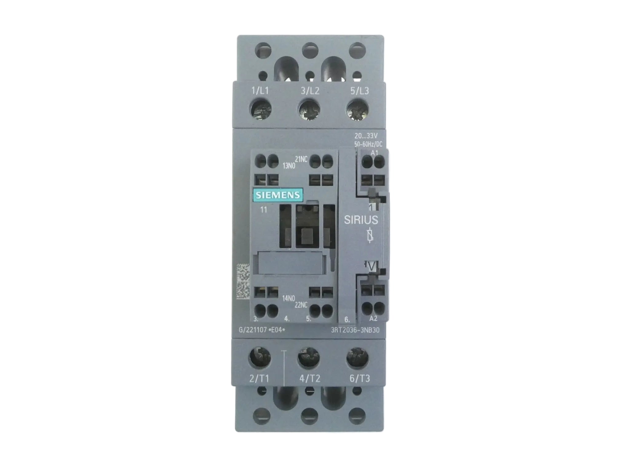 SIEMENS 3RT2036-3NB30 LEISTUNGSSCHÜTZ *E04*