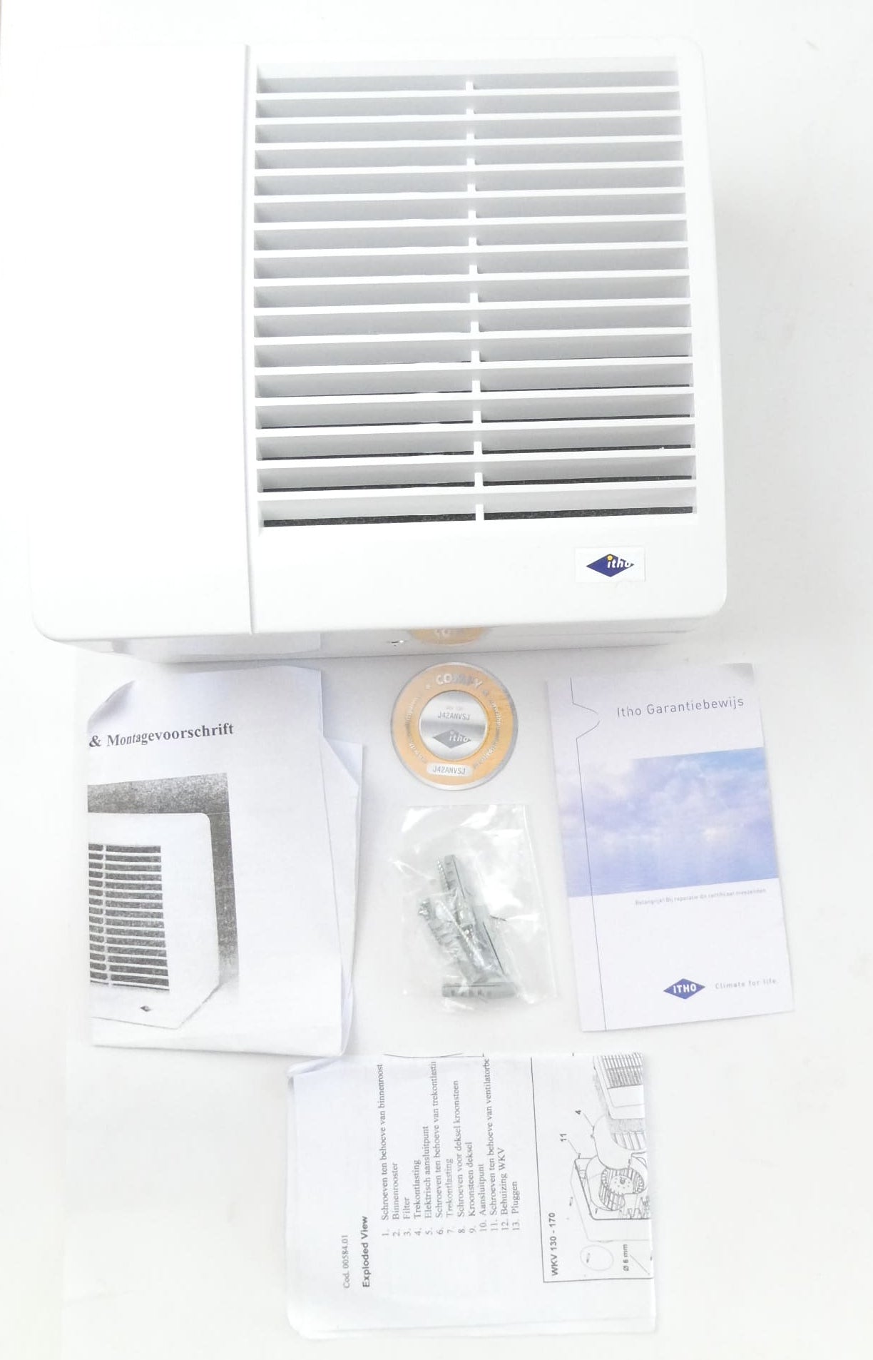 ITHO DAALDEROP 380.1131 ABLUFTVENTILATOR WKV 130
