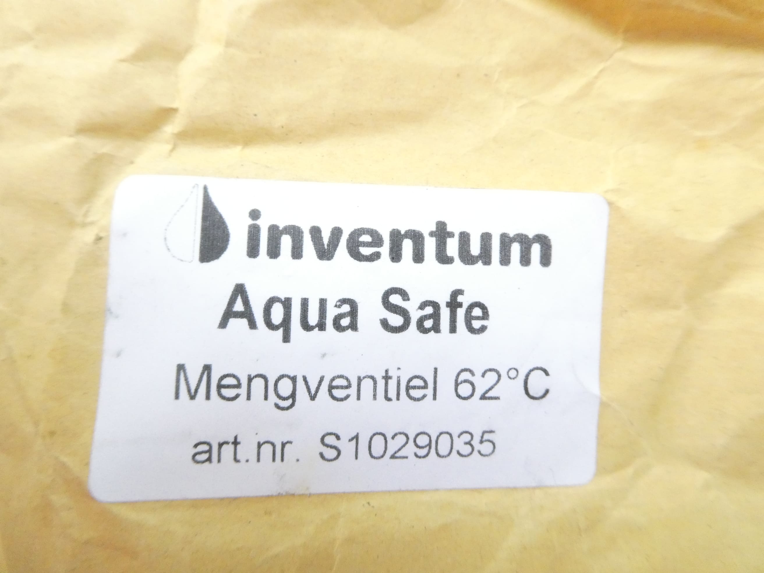 INVENTUM S1029035 - MISCHVENTIL - 62°C