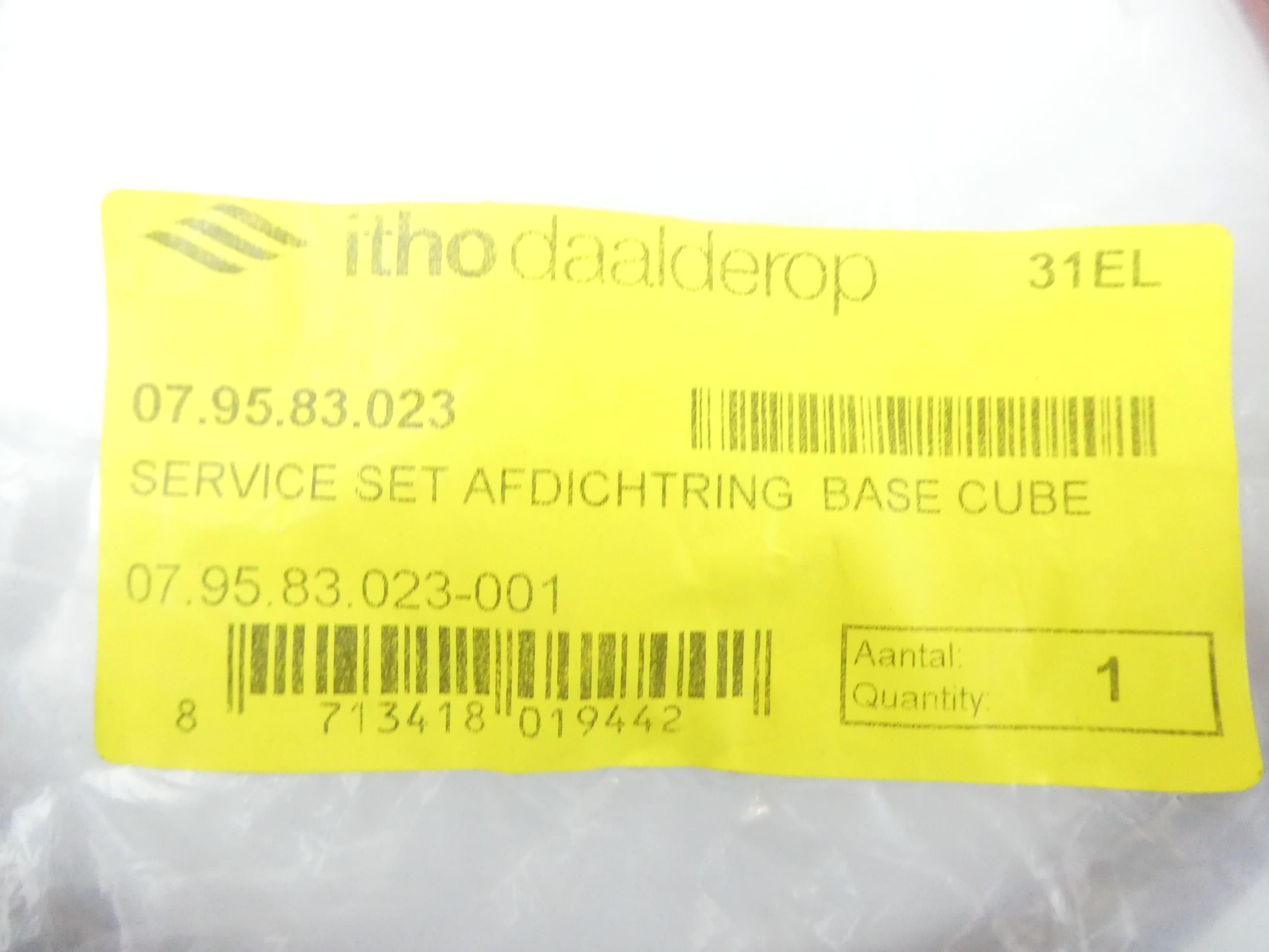 ITHO DAALDERROP 07.95.83.023 DICHTRING