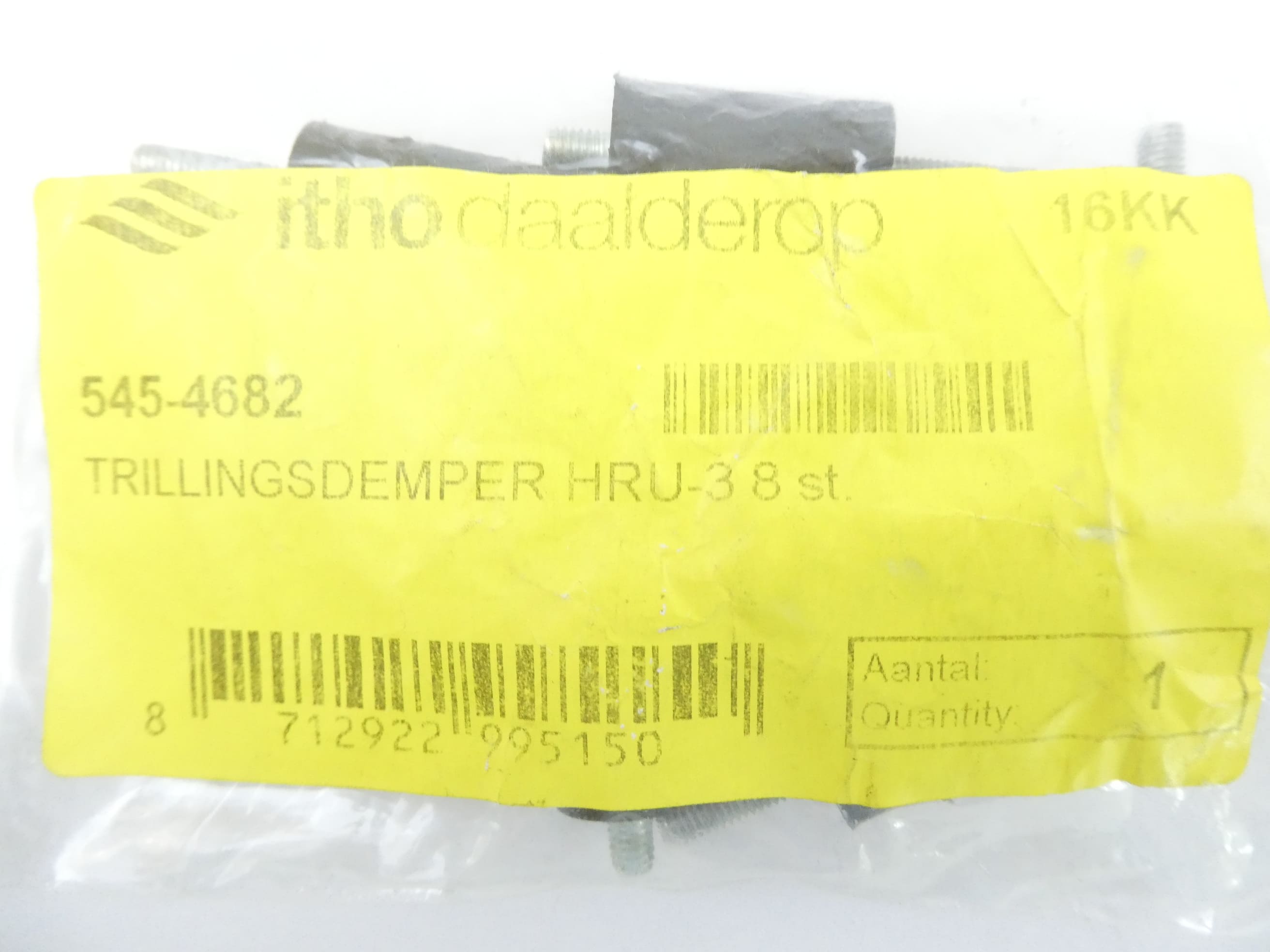 ITHO DAALDEROP 545-4682 SCHWINGUNGSDÄMPFER HRU-3 set of 8