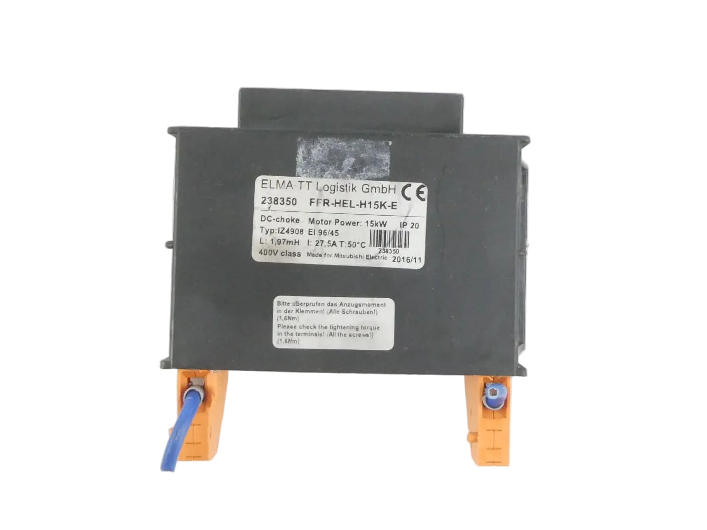 ELMA FFR-HEL-H15K-E 238350 DC LINK CHOKE