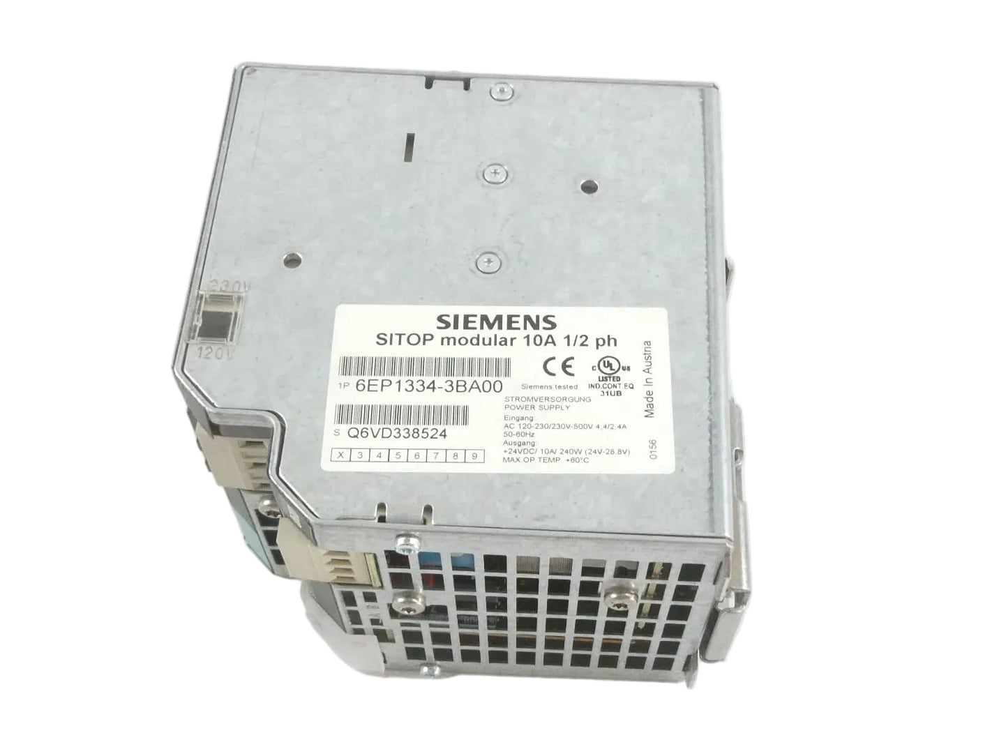 SIEMENS 6EP1334-3BA00 SITOP NETZTEIL
