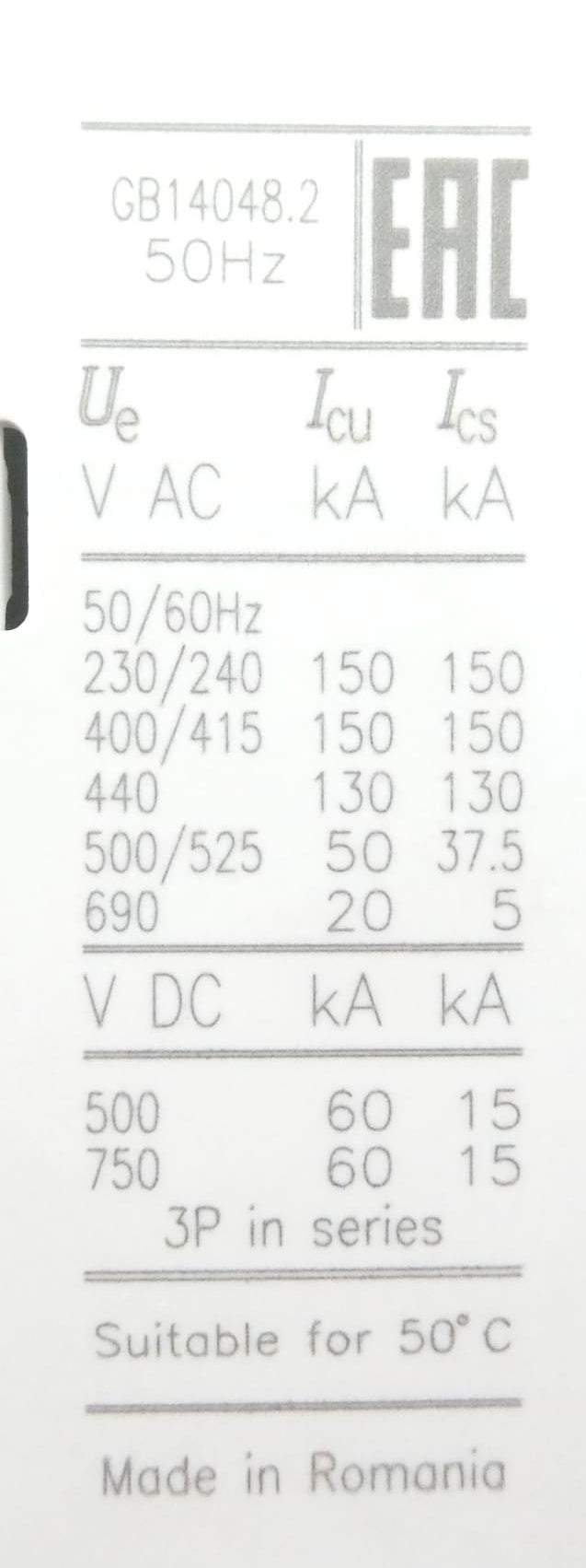 EATON GB14048.2 LEISTUNGSSCHALTER + NZM 2 + HAUPTSCHALTER