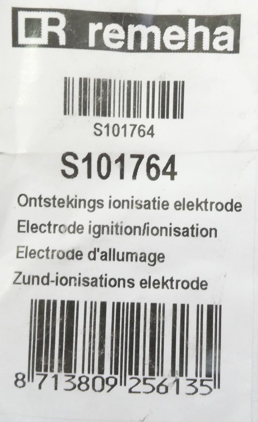 REMEHA S101764 ZÜNDELEKTRODE / IONISATIONSELEKTRODE