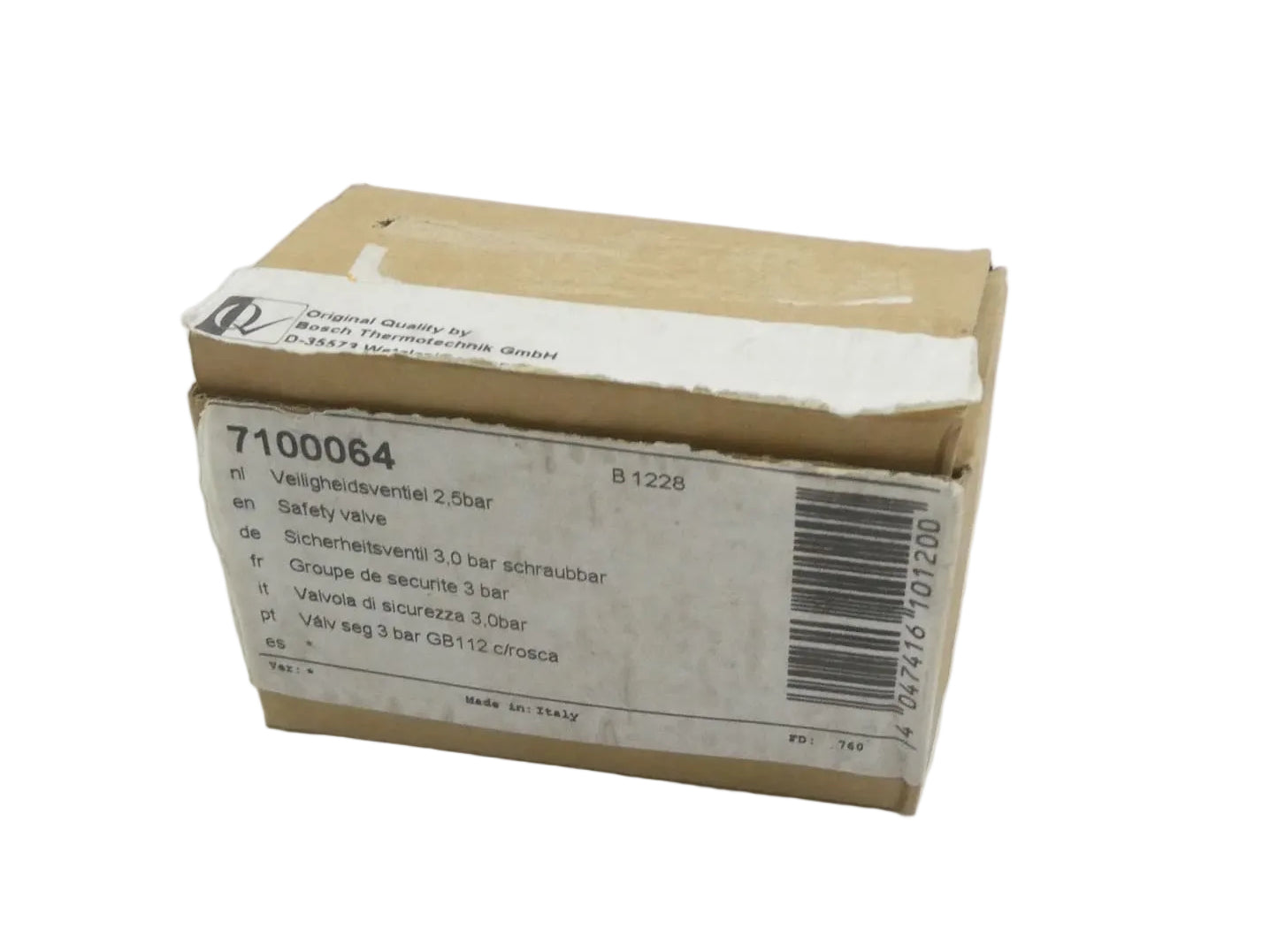 BUDERUS 7100064 SICHERHEITSVENTIL 3,0 bar