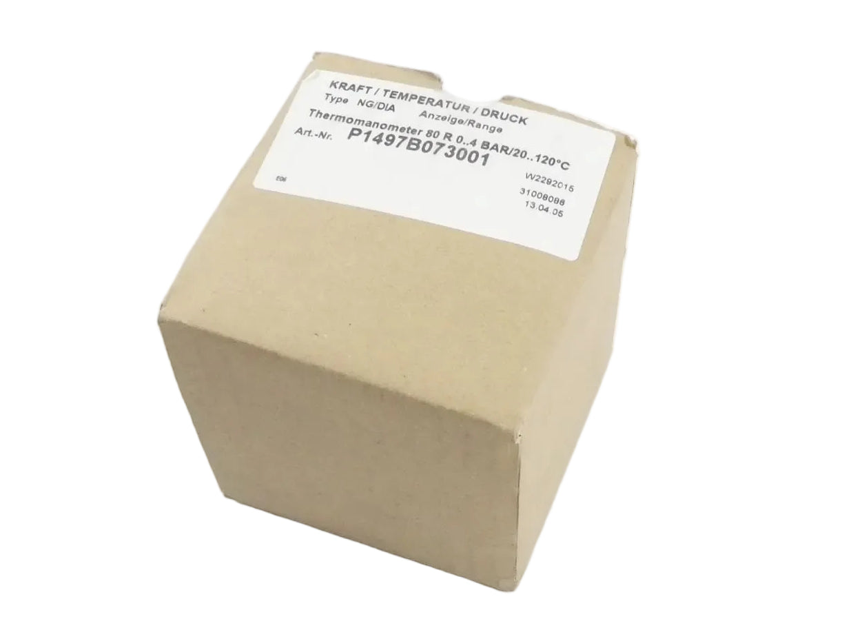 WATTS P1497B073001 THERMOMANOMETER 80 R 0..4 BAR/20..120°C