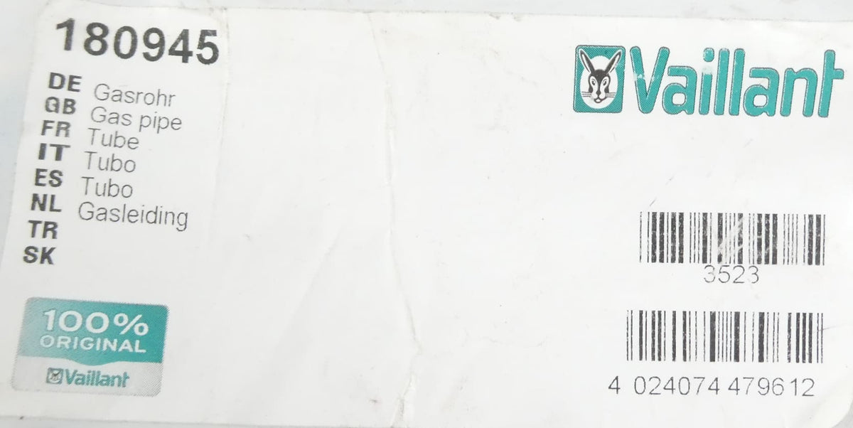 Vaillant 180945 Gasrohr