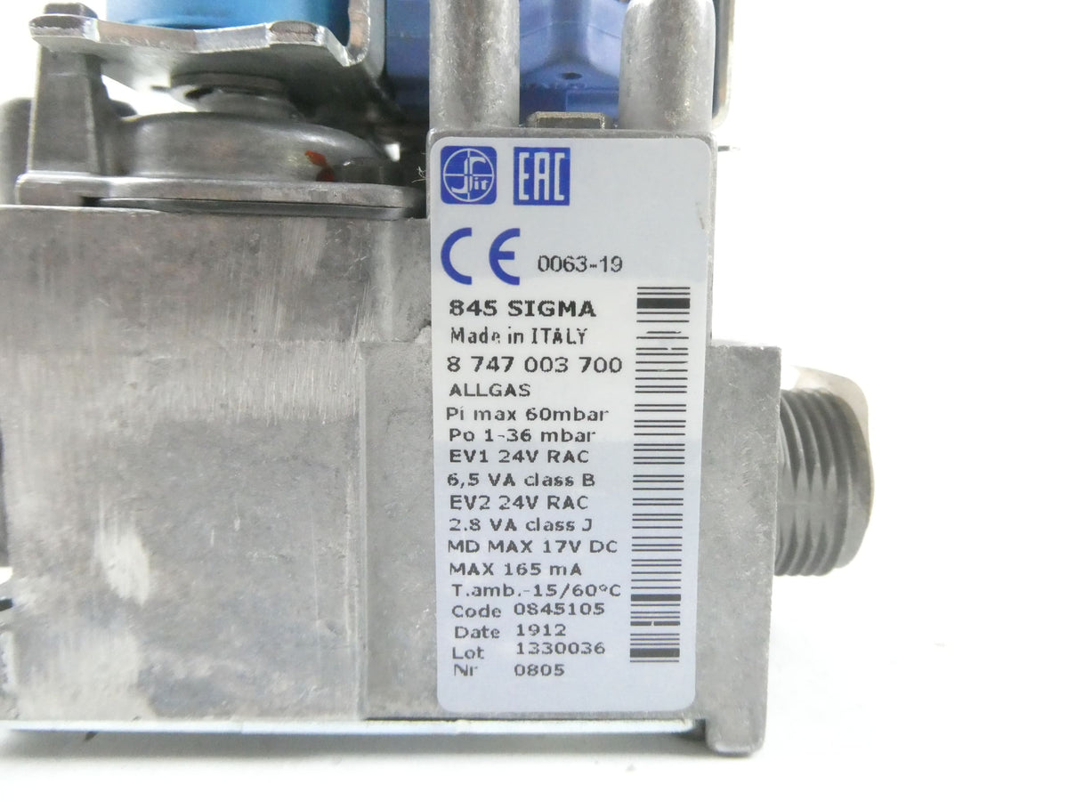 BOSCH 87470037000 SIT 845 SIGMA 0063AS4832 GAS FITTING