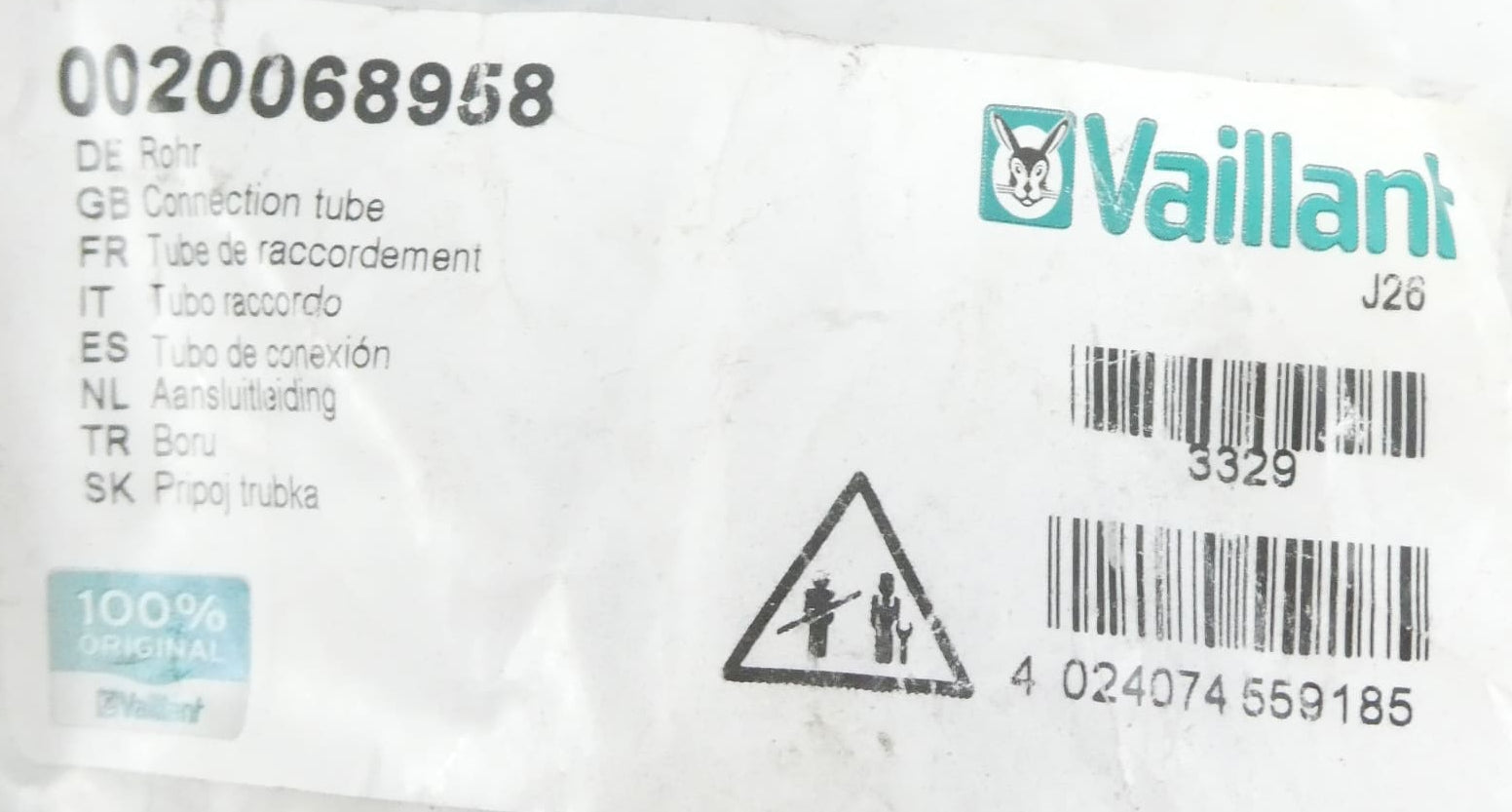 Vaillant 0020068958 Rohr