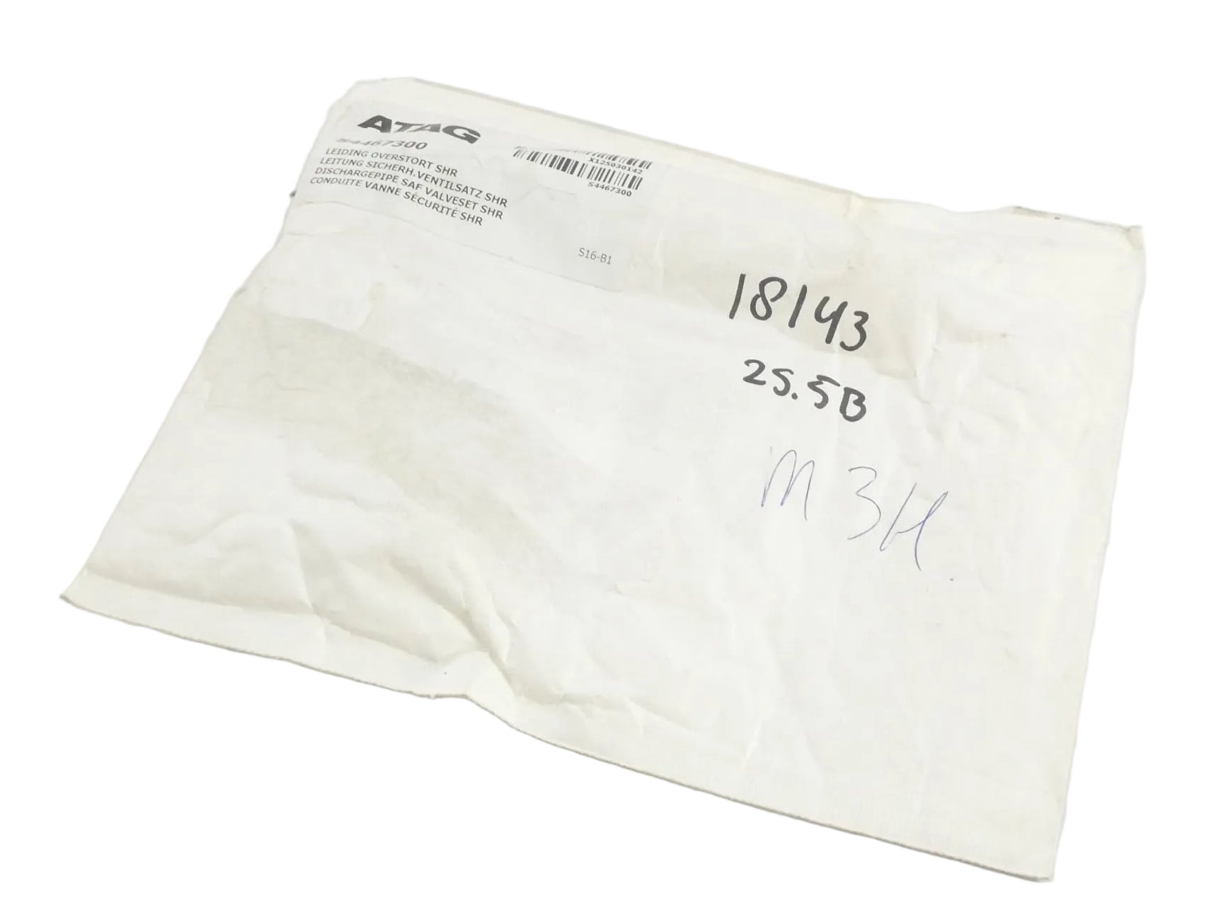 ATAG S4467300 Leitung Sicherheitsventil SHR