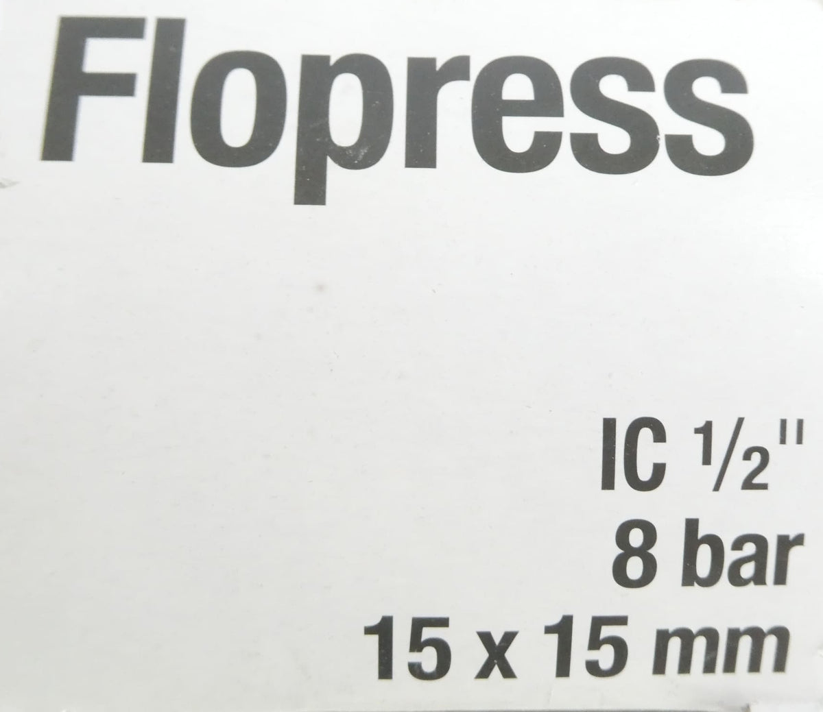 Flamco Flopress Einlasskombination IC 1/2" 15x15mm 8bar