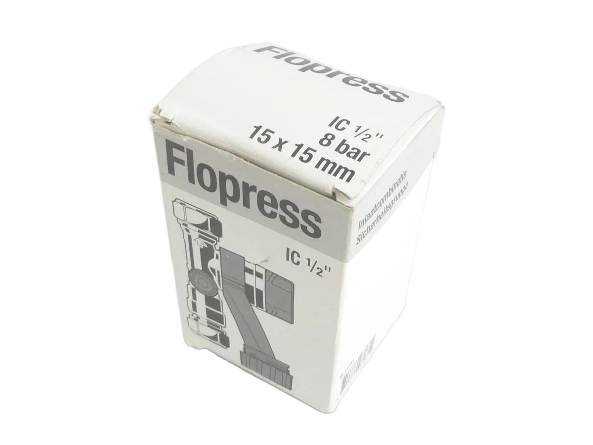 Flamco Flopress Einlasskombination IC 1/2" 15x15mm 8bar