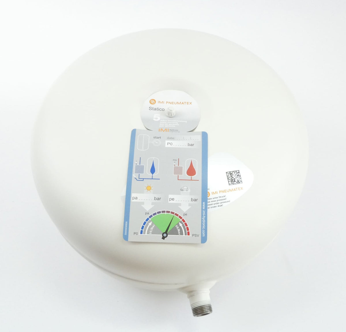 IMI Pneumatex SD18.3 statico 7101002BC Druchausdehngefäß