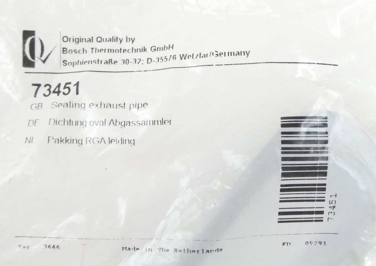 Bosch 73451 Dichtung oval Abgassammler