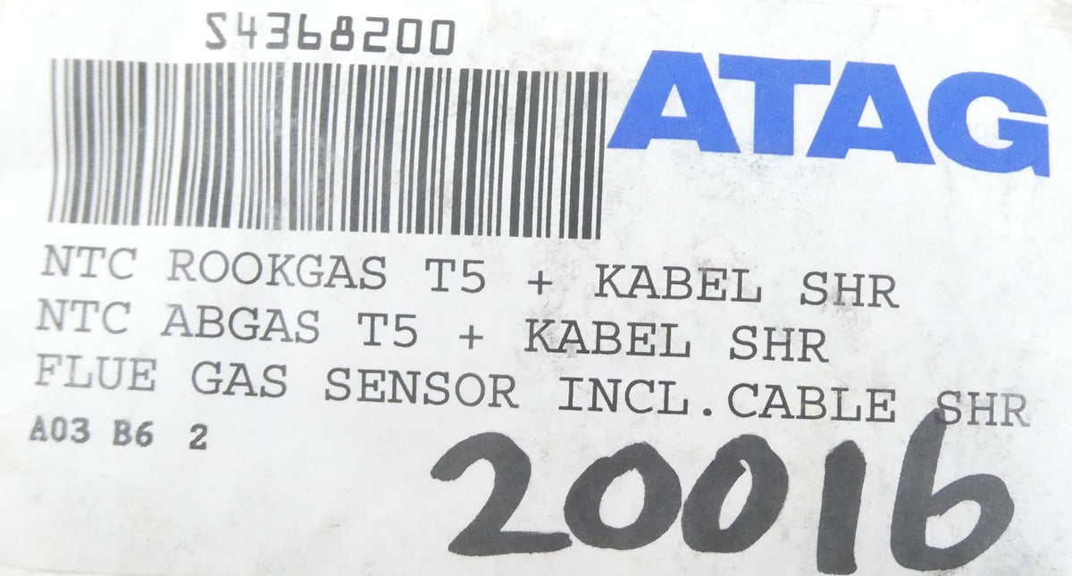ATAG S4368200 NTC Abgas T5 + Kabel