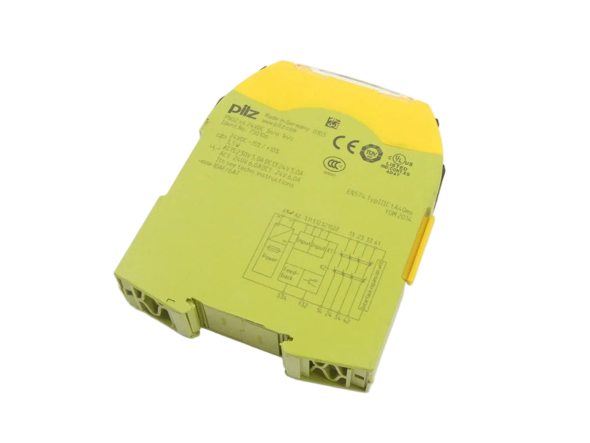 Pilz 750106 PNOZ s6 24VDC 3n/o 1n/c Sicherheitsrelais