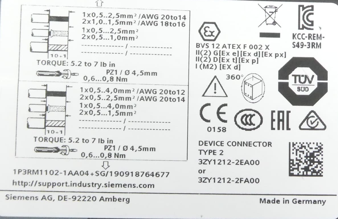 Siemens SIRIUS 3RM1102-1AA04 Direktstarter *E05*