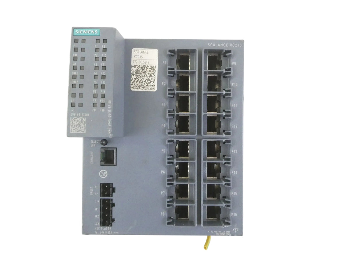 Siemens Scalance XC216 6GK5216-0BA00-2AC2 Ethernet Switch