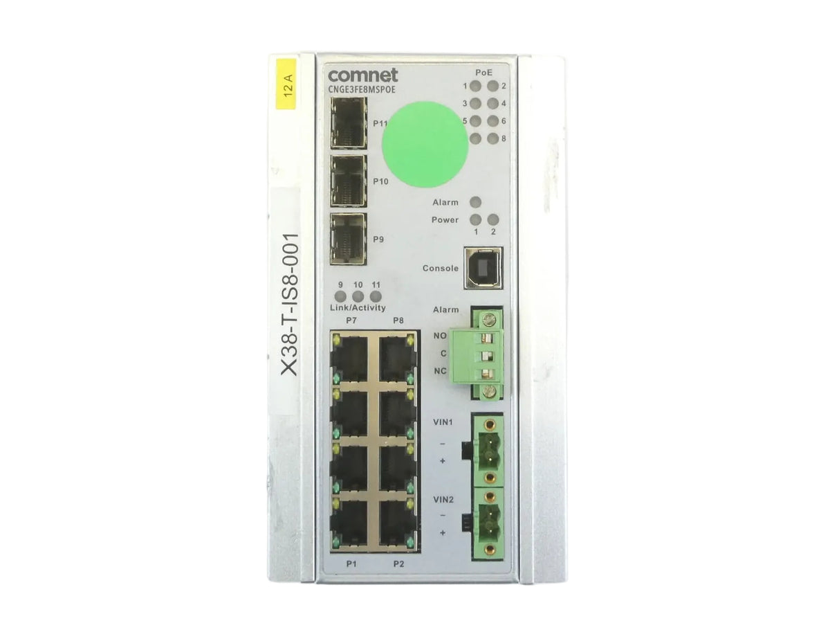 Comnet CNGE3FE8MSPOE Ethernet Switch