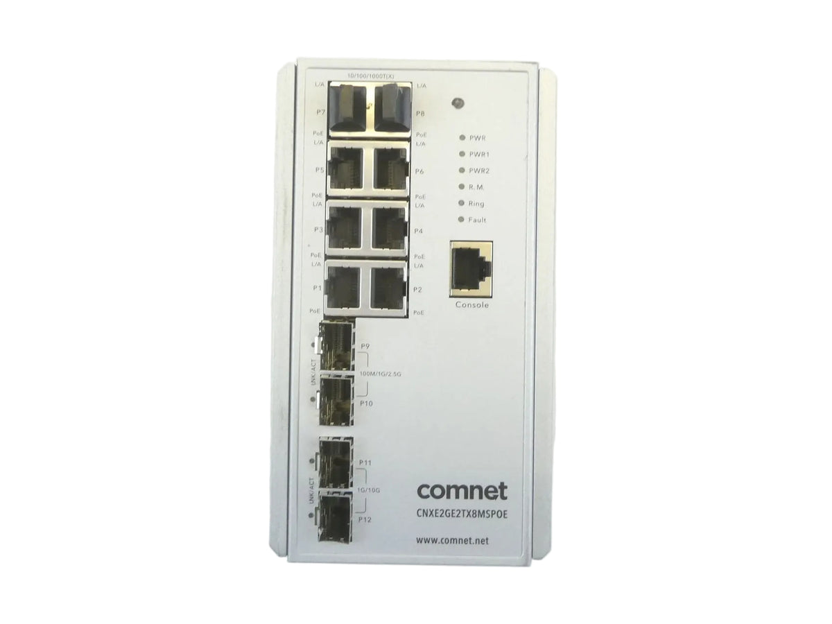 Comnet CNXE2GE2TX8MSPOE Ethernet Switch