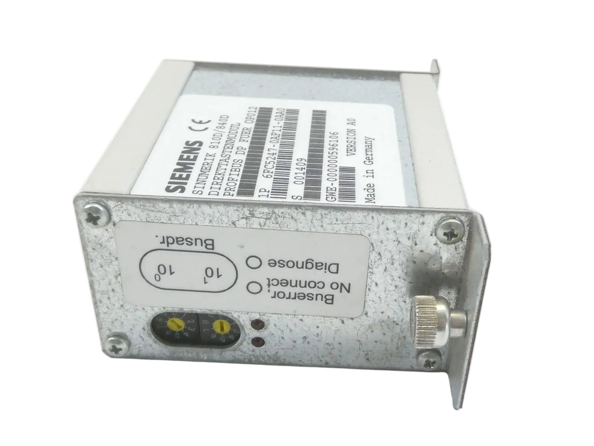 Siemens 6FC5247-0AF11-0AA0 Direkttastenmodul Profibus DP