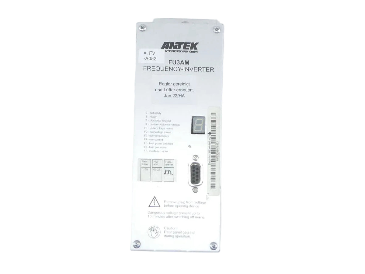 Antek FU3AM-03-00 Frequenzumrichter (400…480 VAC 45…66Hz)