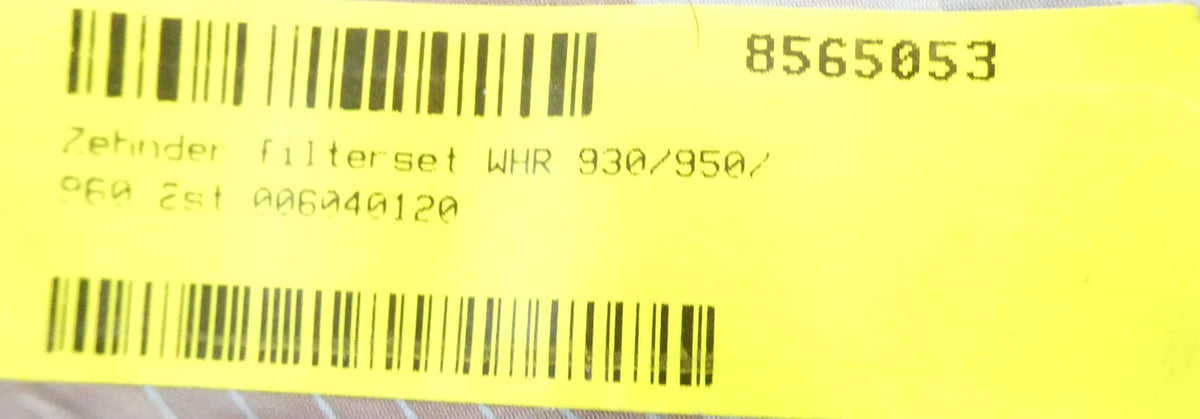 Zehnder 006040120 Filter Set WHR 930/950/960