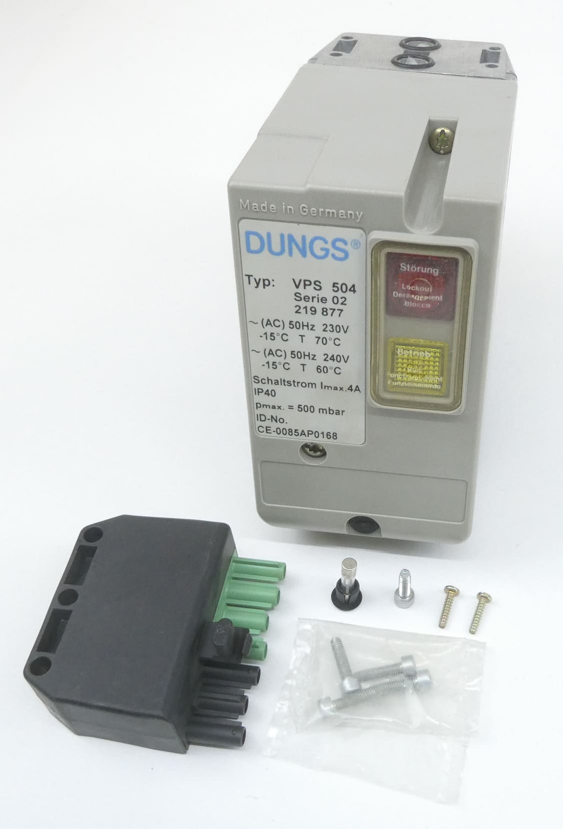 Dungs 219877 Ventilüberwachungssystem VPS 504 mit Stecker