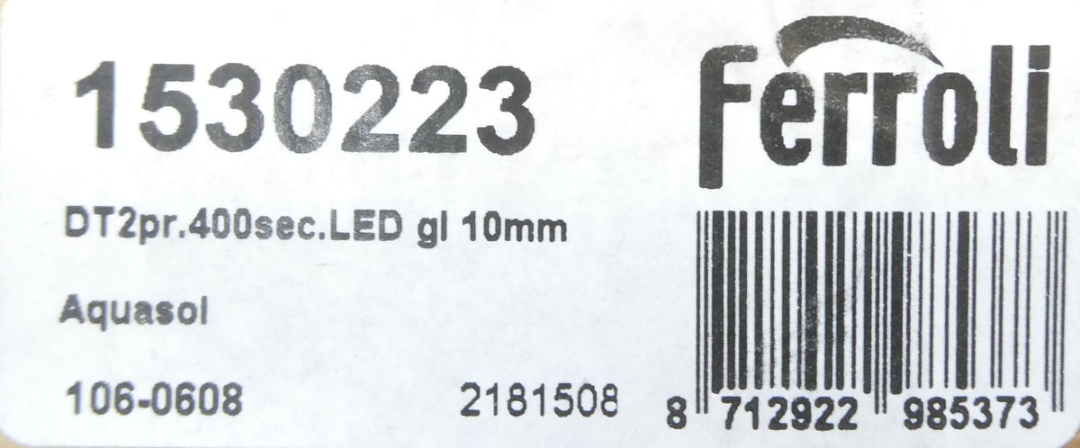 Ferroli 1530223 Leiterplatte Aquasol DT2pr.400sec.LED gelb 10mm