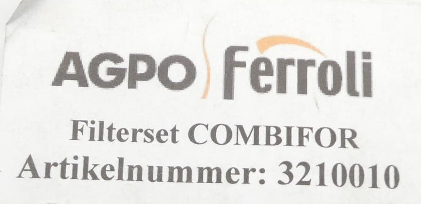Agpo Ferroli 3210010 Filterset COMBIFOR