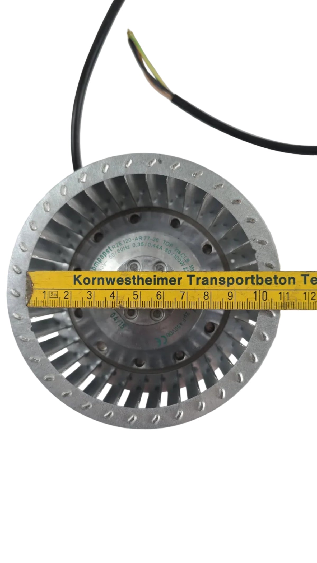 AWB A711164.20 EBM PAPST R2E120-AR77-26 MOTEUR DE VENTILATEUR TM VR