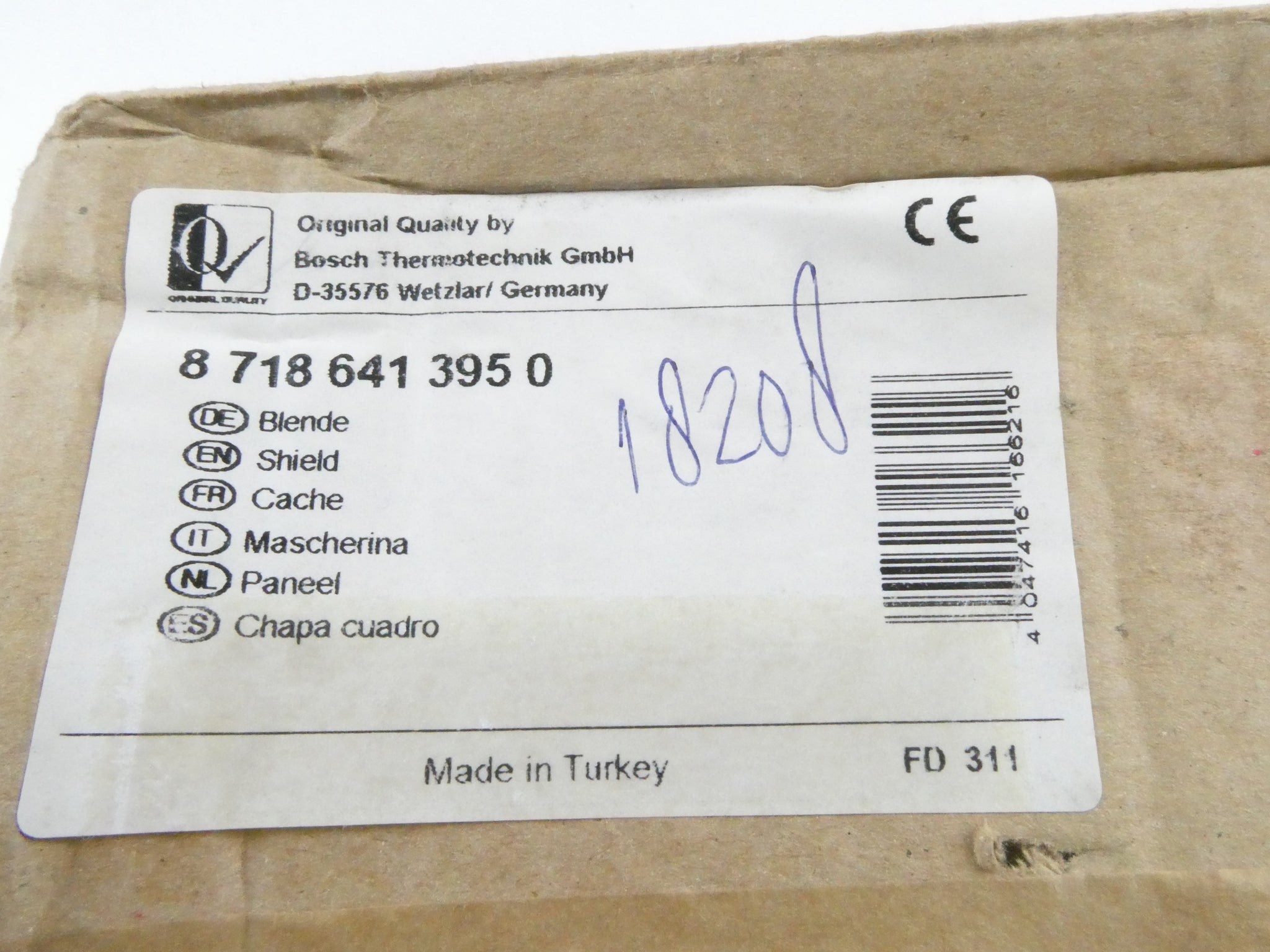 BOSCH / JUNKERS 87186413950 COVER – SZ Handel