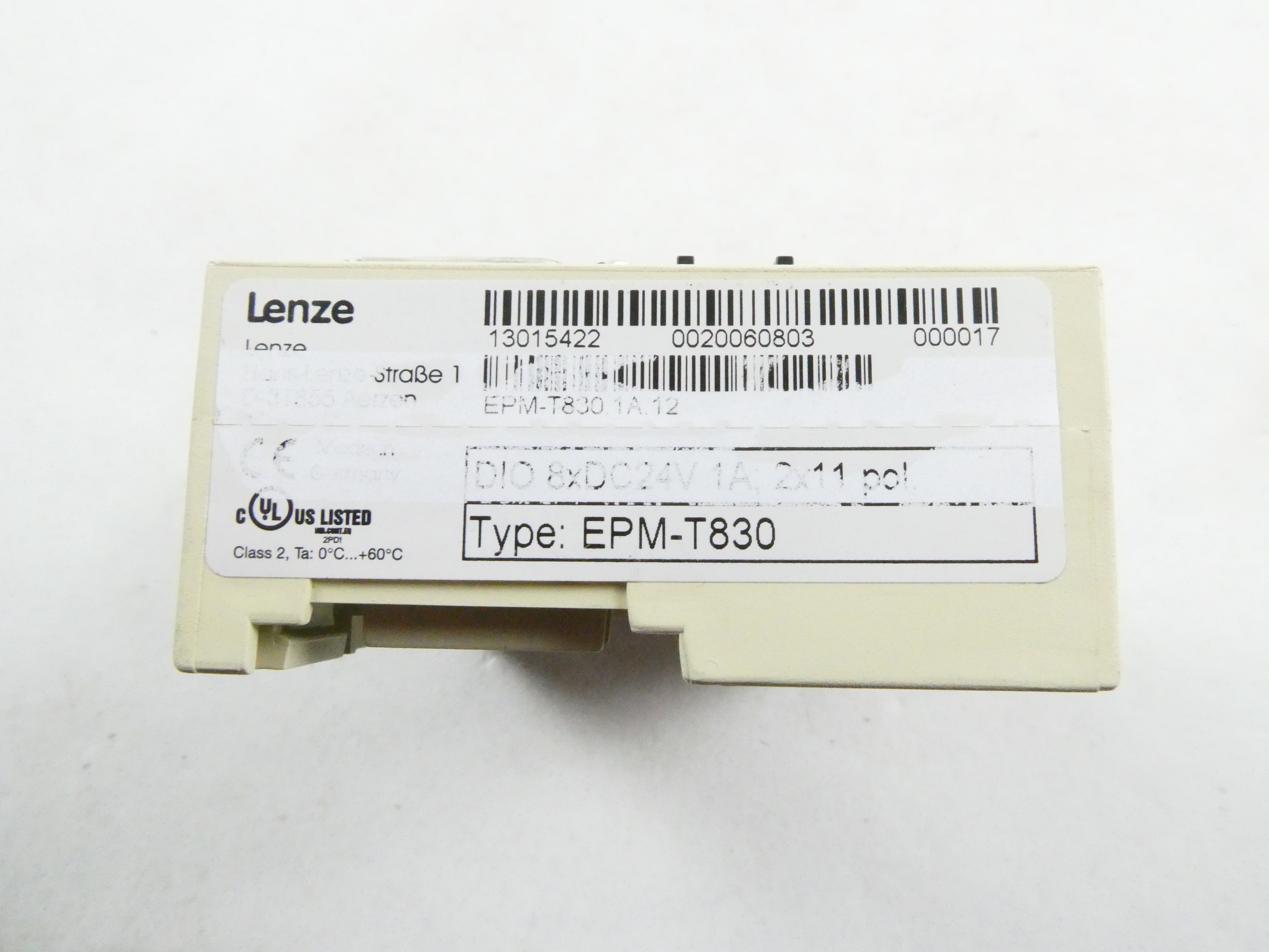 Module D'entrée Numérique Lenze EPM-T211.1A 16xDC24V - Reconditionné Par Le Vendeur