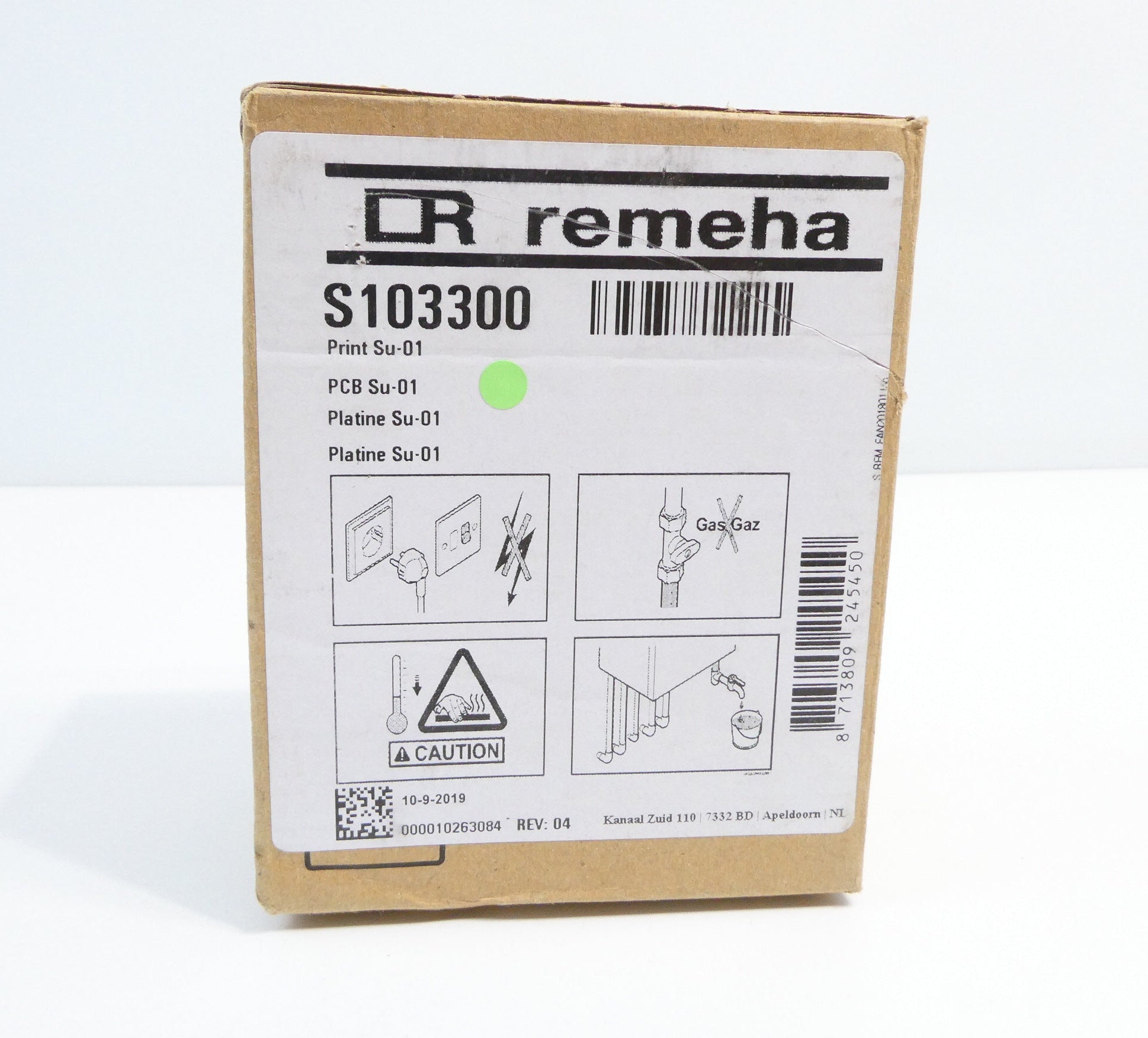 REMEHA S103300 PLATINE SU-01