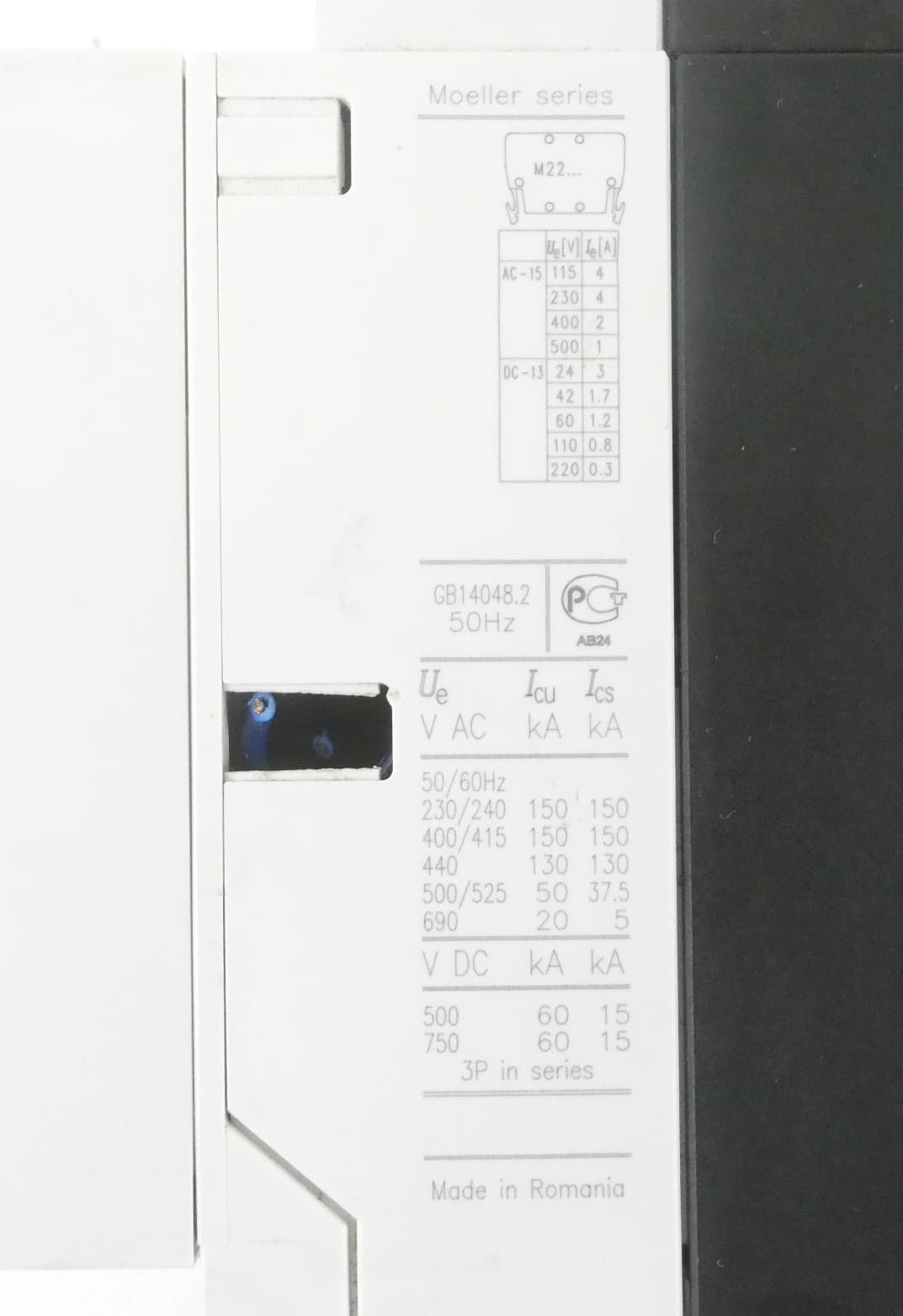 EATON GB14048.2 + NZM2 + NZM2-XFIA30 LEISTUNGSSCHALTER