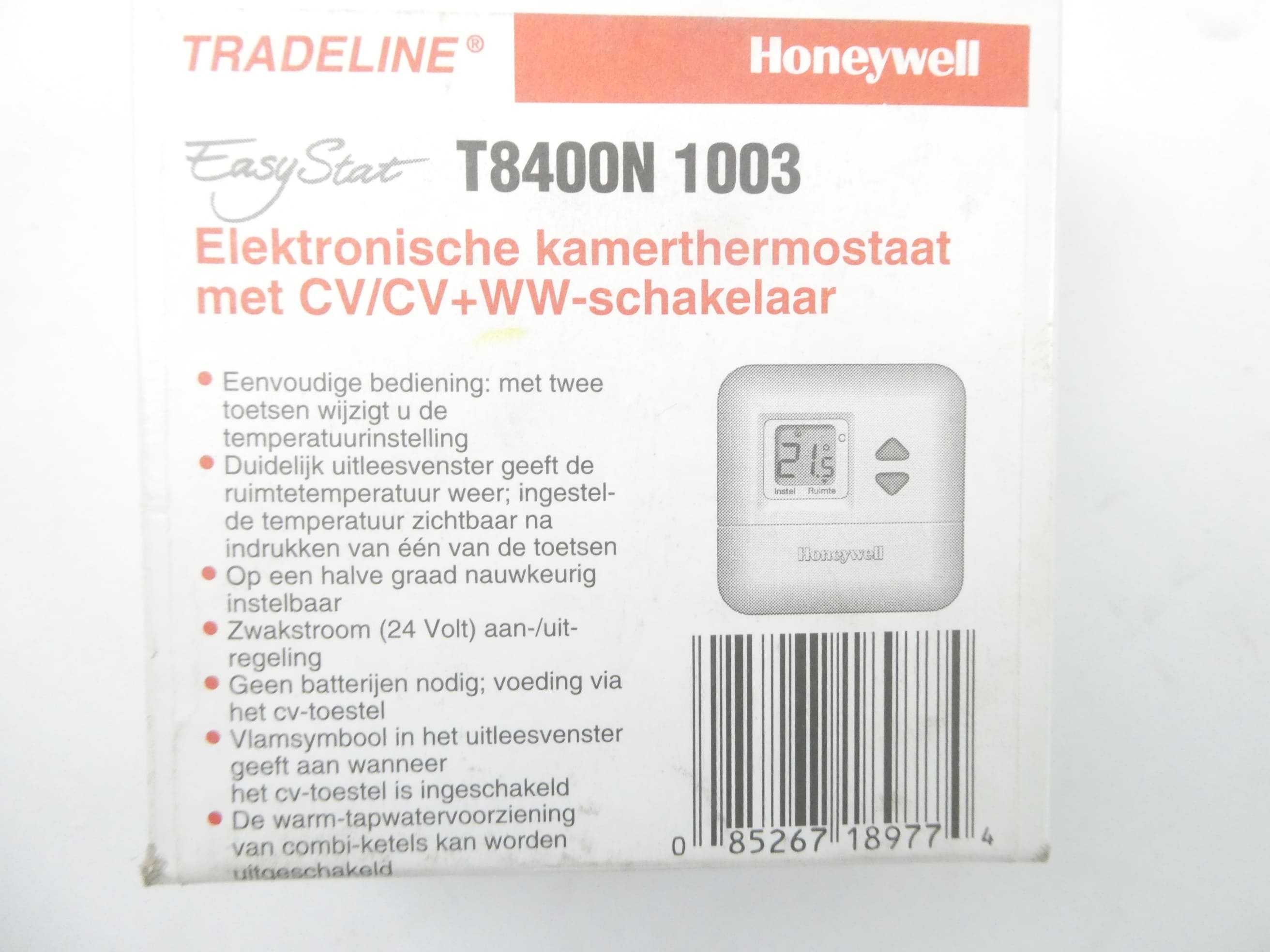 HONEYWELL T8400N 1003 ELEKTRONISCHES RAUMTHERMOSTAT