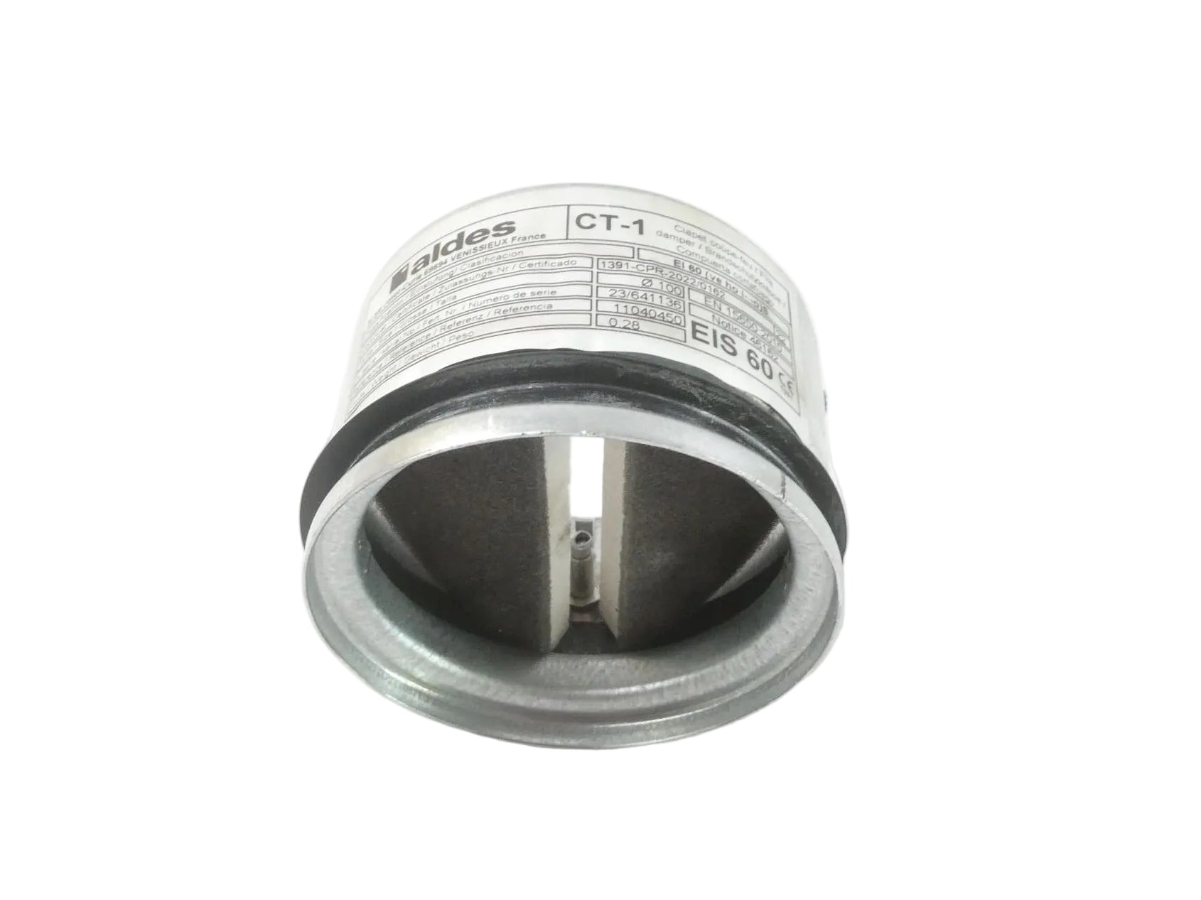 ALDES 11040450 CT-1 BRANDSCHUTZKLAPPE 100 Durchmesser