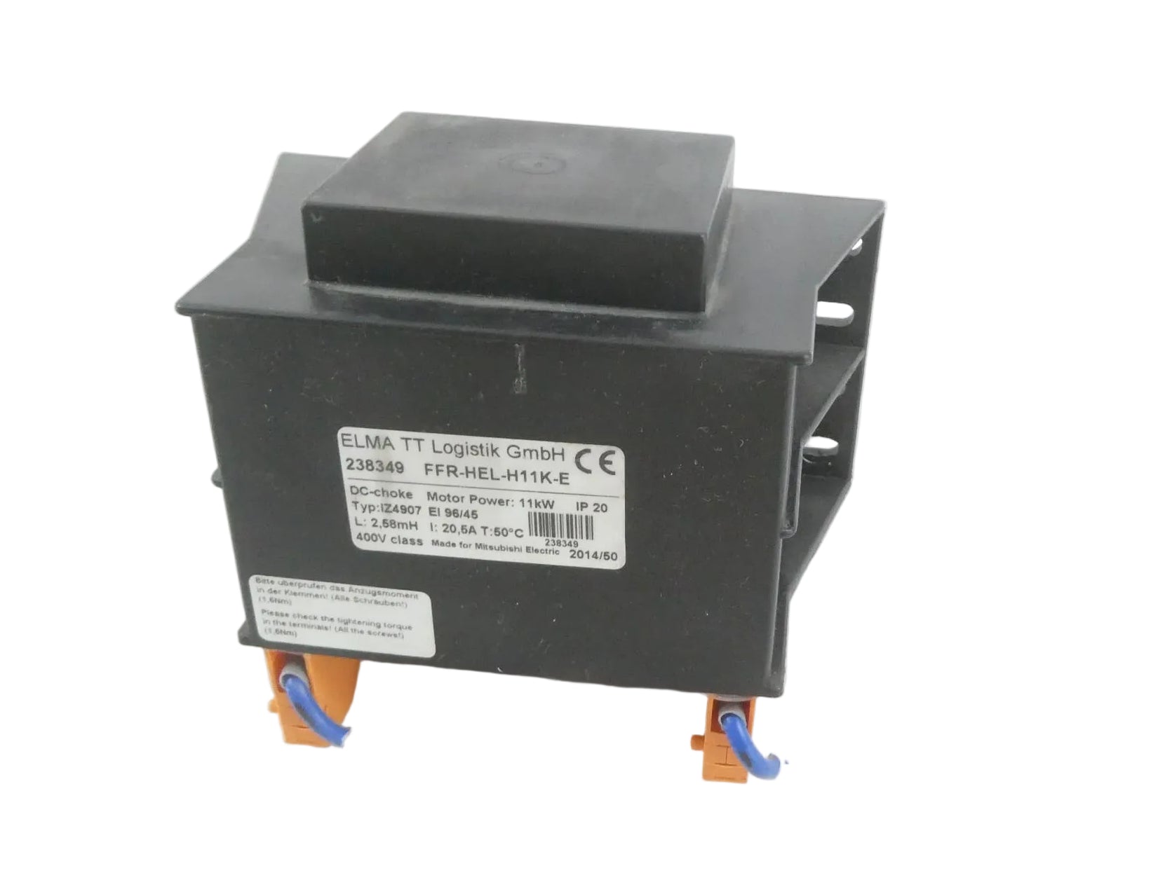 ELMA FFR-HEL-H11K-E 238349 DC LINK CHOKE