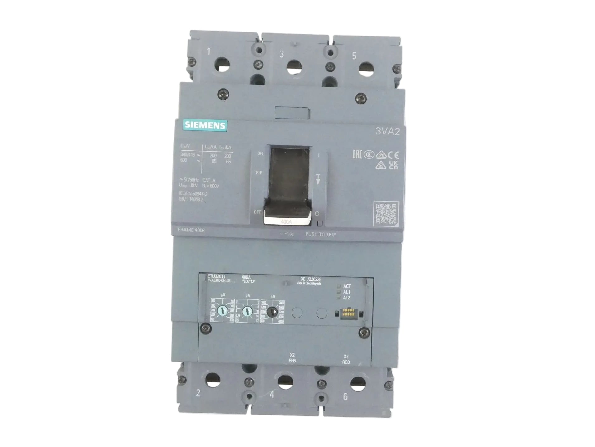 SIEMENS 3VA2340-0HL32-0AA0 LEISTUNGSSCHALTER