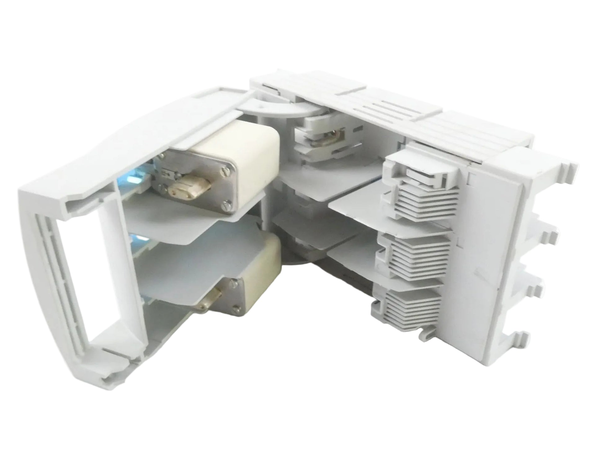 WÖHNER QCB-NH00 NH-SICHERUNGS-LASTTRENNSCHALTER 160A + 2x SIEMENS 3NE8022-1 SICHERUNG