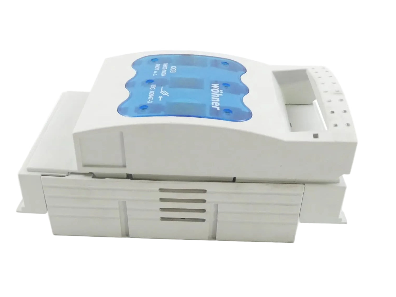 WÖHNER QCB-NH00 NH-SICHERUNGS-LASTTRENNSCHALTER 160A + 2x SIEMENS 3NE8022-1 SICHERUNG