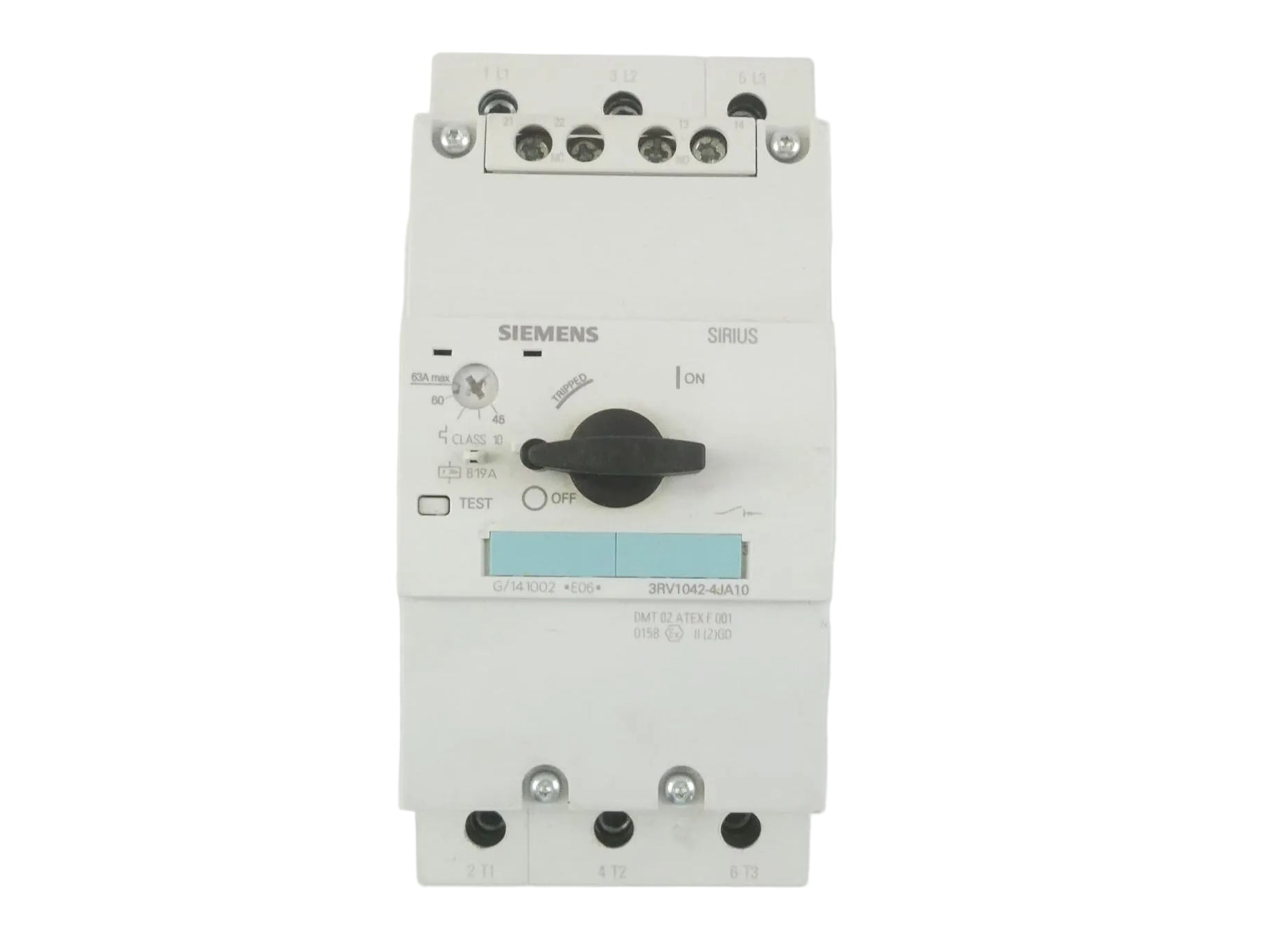 SIEMENS SIRIUS 3RV1042-4JA10 LEISTUNGSSCHALTER