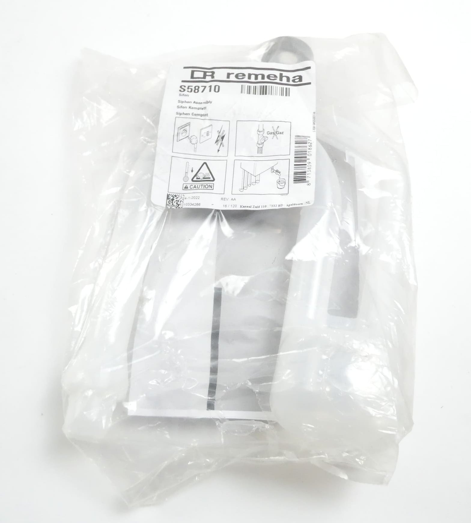REMEHA S58710 SIFON KOMPLETT