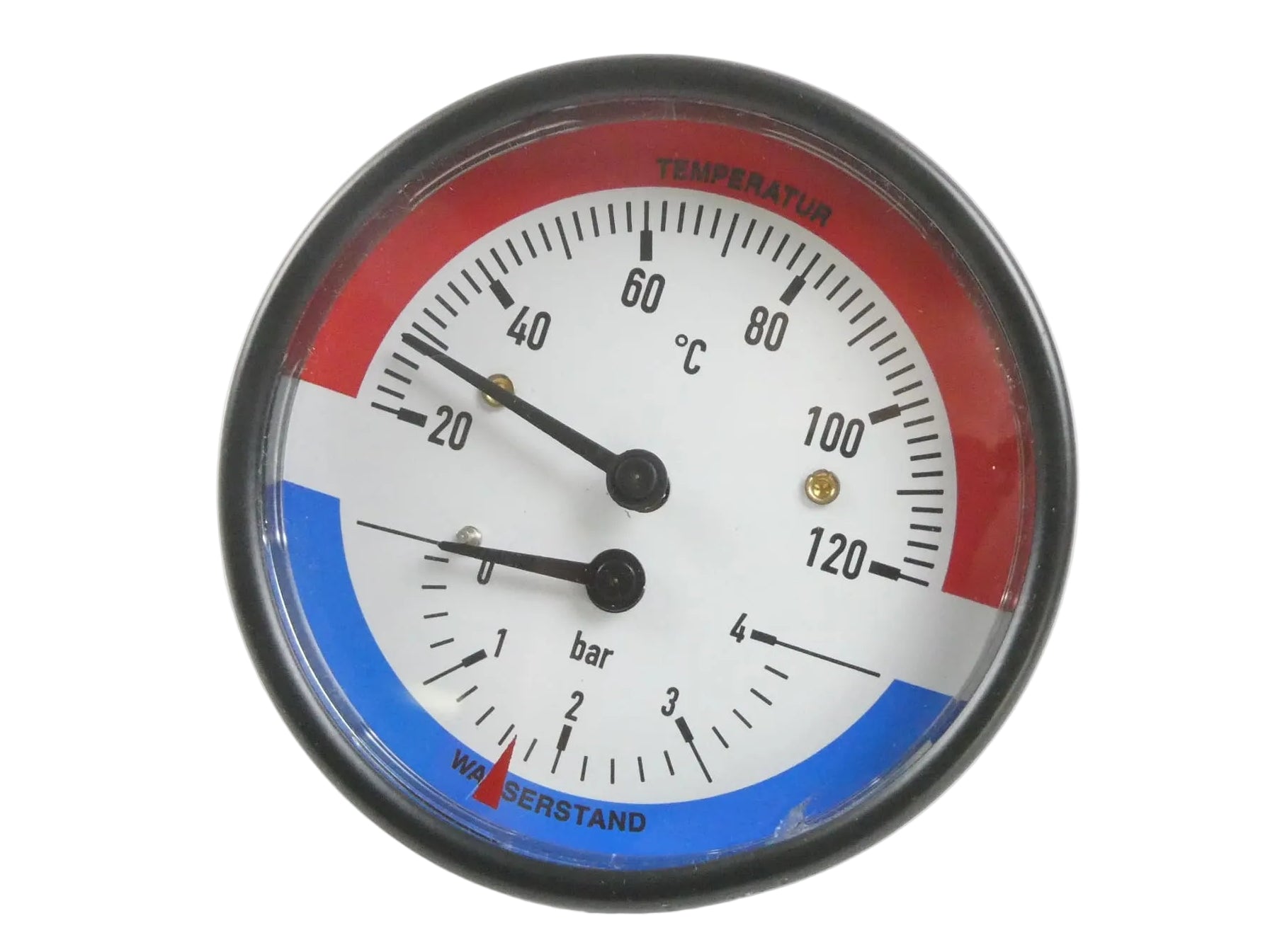 WATTS P1497B073001 THERMOMANOMETER 80 R 0..4 BAR/20..120°C